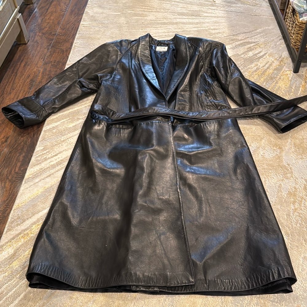 Maxima Black Leather Jacket
